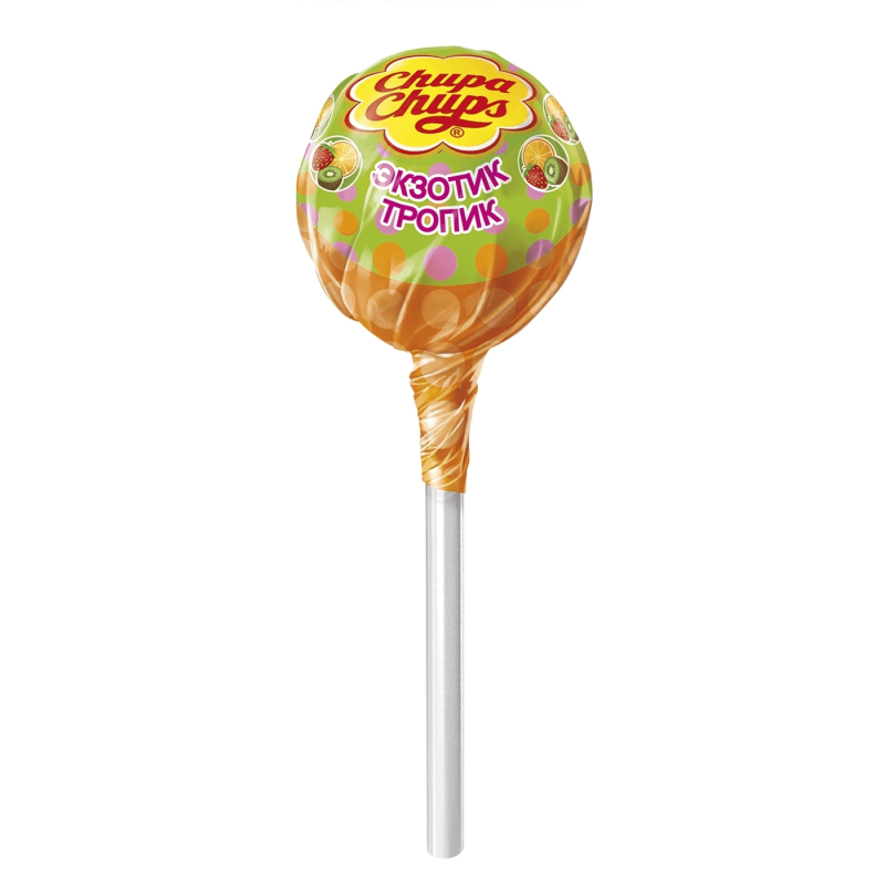 Карамель CHUPA CHUPS экзотик-тропик 12 г