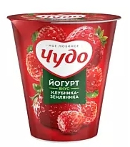 Йогурт ЧУДО клубника-земляника 290 г 2%