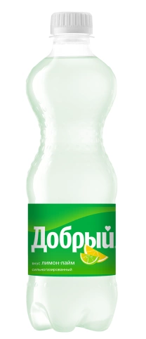 Напиток ДОБРЫЙ "Лимон-лайм" сильногазированный 1 л
