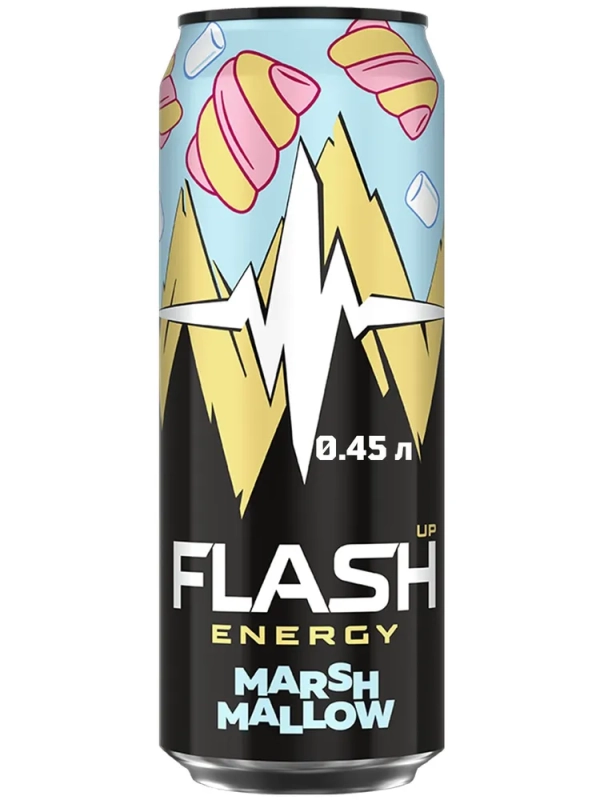 Флэш напиток энергетический Маршмелоу  0.45 ж/б