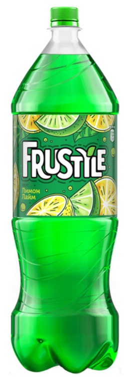 Напиток FRUSTYLE Напиток FRUSTYLE "Лимон-лайм" сильногазированный 1.5 л