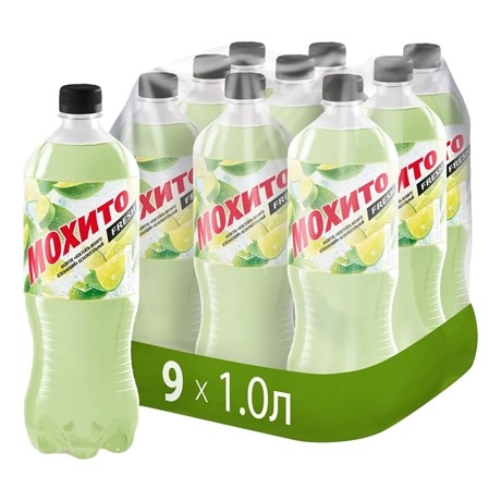 Напиток Напиток "Мохито fresh" среднегазированный 1 л
