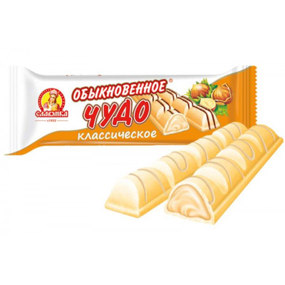 Батончик СЛАВЯНКА "Обыкновенное чудо" классическое 40 г