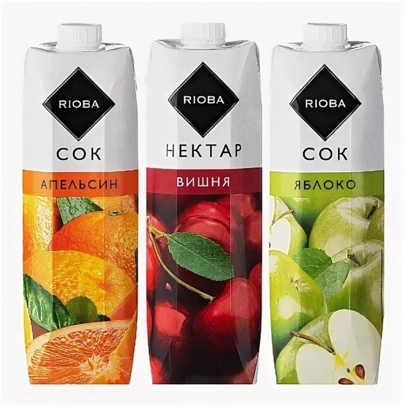 Нектар Rioba вишня 1л