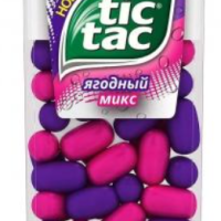Драже TIC TAC "Ягодный микс" со вкусом малины и голубики 16 г