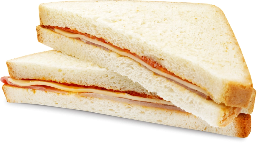 Сэндвич с салями,ветчиной и сыром зам.Йорк фреш 150гр