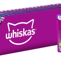 WHISKAS рагу треска и лосось 75 г