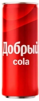 Напиток ДОБРЫЙ "Кола" сильногазированный 0.33 л ж/б