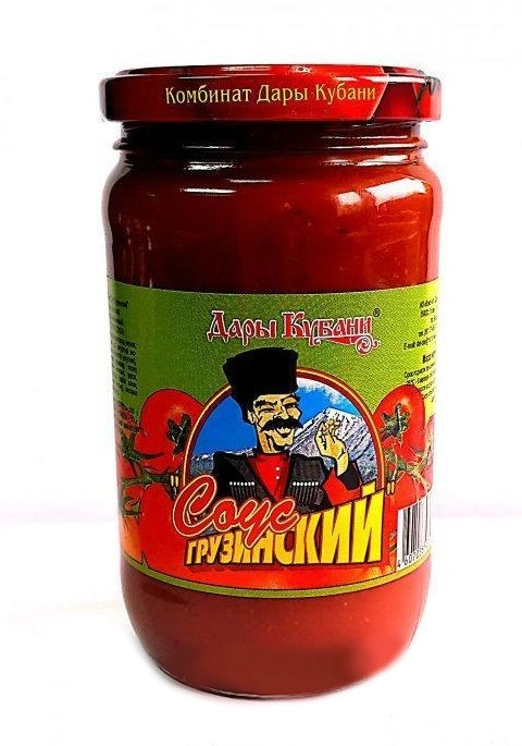 Соус ДАРЫ КУБАНИ "Грузинский" 350 г с/б