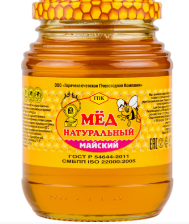 Мед ГПК натуральный майский 250 г
