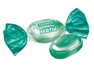 Карамель ЯШКИНО со вкусом мяты 500 г