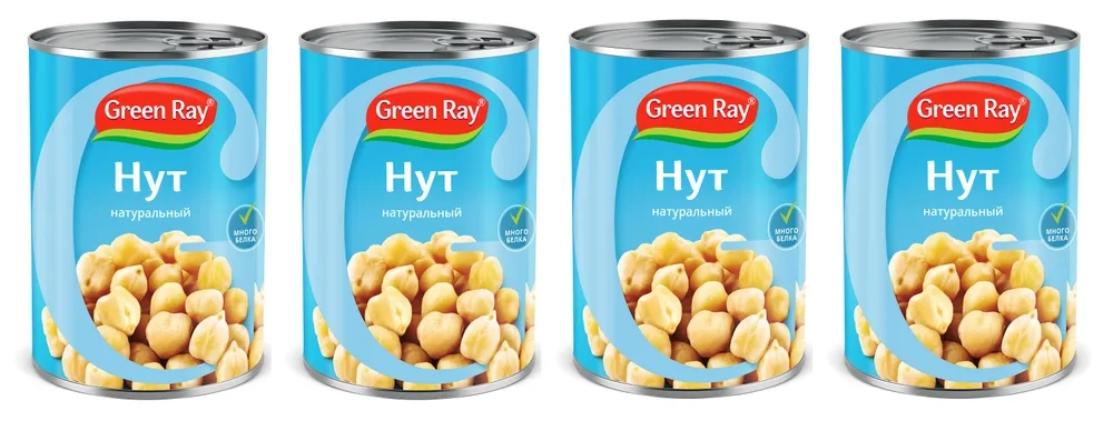 Нут GREEN RAY 425 мл Нут GREEN RAY 425 мл