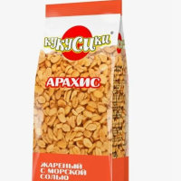 Ядра арахиса жареные кукусики 130 гр пакет