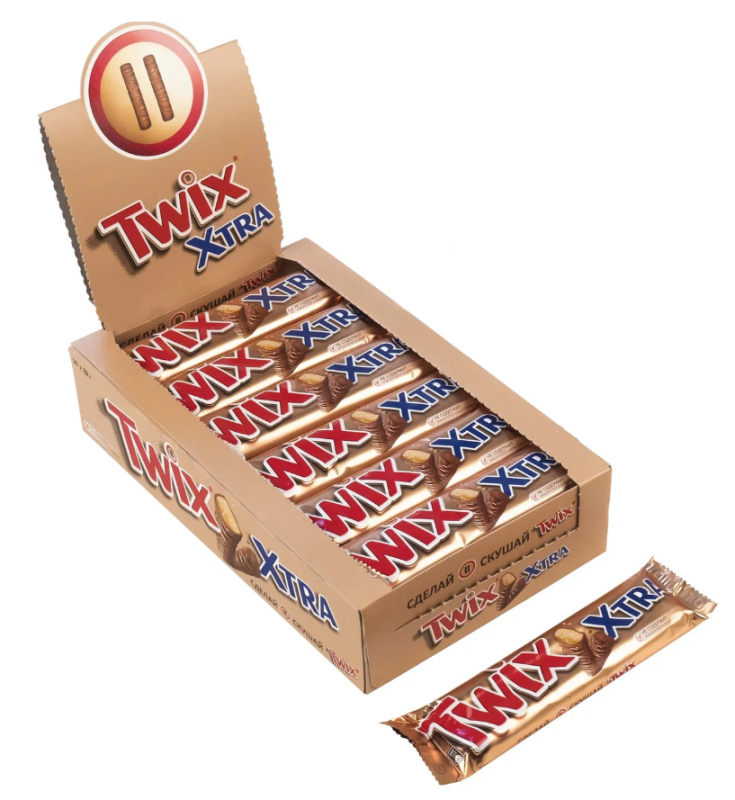 Батончик TWIX "Xtra" 82 г