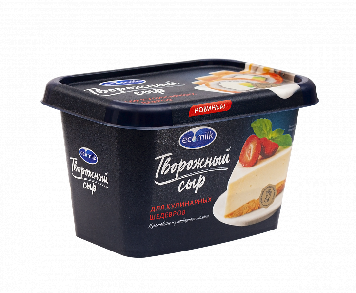 Сыр творожный ЭКОМИЛК 400 г 60%