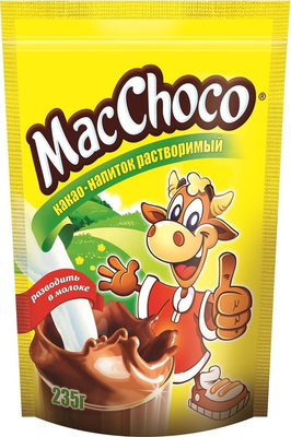 Какао-напиток растворимый MACCHOCO 235 г