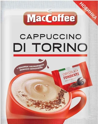 Кофейный напиток растворимый MACCOFFEE Cappuccino di Torino 25.5 г