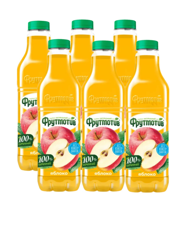 Напиток сокосодержащий ФРУТМОТИВ Напиток сокосодержащий ФРУТМОТИВ "Сочное яблоко" 1.5 л