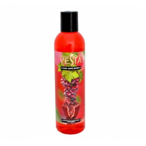 Гель для душа VESTA "Красный виноград и гранат 500 мл