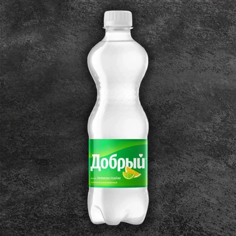 Напиток ДОБРЫЙ со вкусом лимон-лайм газированный 500 мл Напиток ДОБРЫЙ со вкусом лимон-лайм газированный 500 мл