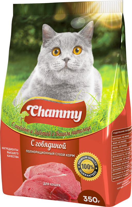CHAMMY с говядиной 350 г