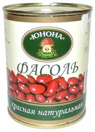 Фасоль ЮНОНА красная натуральная 360 г
