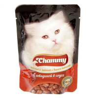 CHAMMY с говядиной в соусе 85 г