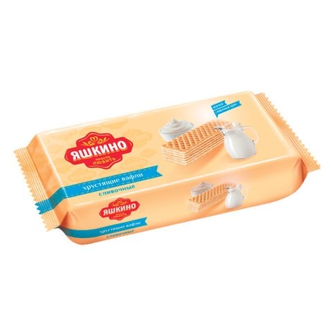 Вафли ЯШКИНО сливочные 300 г Вафли ЯШКИНО сливочные 300 г