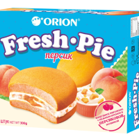 Пирожное ORION "Fresh Pie" с персиковой начинкой 300 г