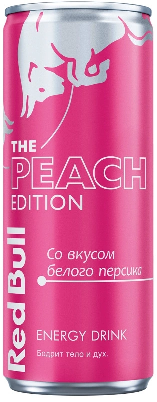 Напиток энергетический RED BULL The Peach Edition 0.25 л