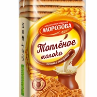 Топленое молоко печенье сахарное 430 г Морозов