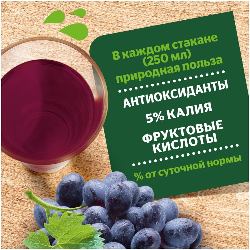 Нектар ДОБРЫЙ виноград 1 л