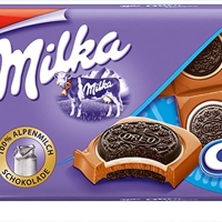 Шоколад MILKA "Oreo Sandwich" 92 г
