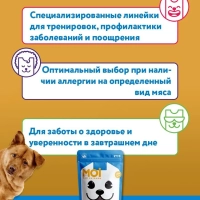 Лакомство MOI "Звездочки для собак" 85 г