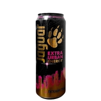 Напиток энергетический JAGUAR "Extra Urban Energy"  со вкусом маракуйи и апельсина газированный 440 мл