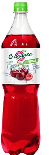Напиток СЛАДИНКА Напиток СЛАДИНКА "Вишня" сильногазированный 1.25 л