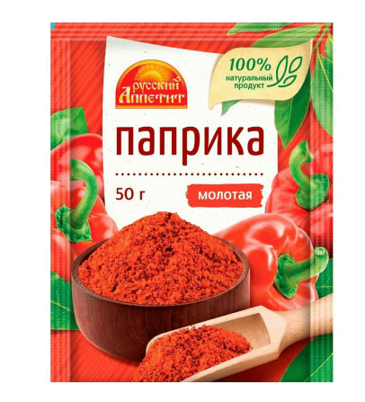 Паприка РУССКИЙ АППЕТИТ молотая 50 г