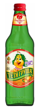 Напиток ЕЛИСЕЕВСКИЕ ЛИМОНАДЫ Напиток ЕЛИСЕЕВСКИЕ ЛИМОНАДЫ "Тетя Груша" сильногазированный 0.5 л с/б