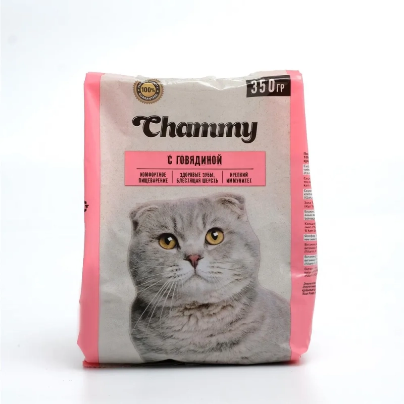 CHAMMY с говядиной 350 г