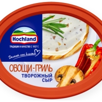 Сыр творожный HOCHLAND "Овощи-гриль" 140 г