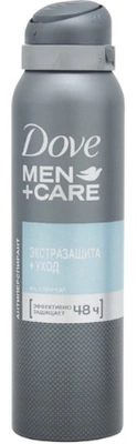 Dove Men Дезодорант Экстра защита+уход балл. аэроз. 150мл