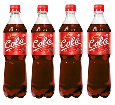 Лимонад СЛАДИНКА "Кола" сильногазированный 1.25 л