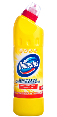 Средство чистящее DOMESTOS "Двойная сила" лимонная свежесть 500 мл