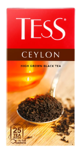Чай черный TESS "Ceylon" 25х2г