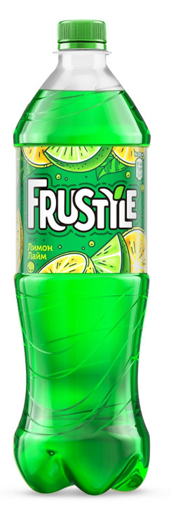 Напиток FRUSTYLE Напиток FRUSTYLE "Лимон-Лайм" сильногазированный 1 л