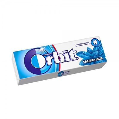 Резинка жевательная Orbit Сладкая мята