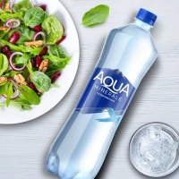 Вода питьевая AQUA MINERALE газированная 1 л