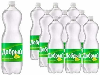 Напиток ДОБРЫЙ Напиток ДОБРЫЙ "Лимон-лайм" сильногазированный 1 л
