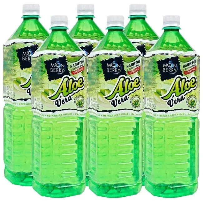 Напиток сокосодержащий ALOE VERA JUICE Напиток сокосодержащий ALOE VERA JUICE "Алоэ Вера" с кусочками алоэ 1.5 л