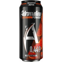 Напиток энергетический ADRENALINE Rush апельсиновая энергия 0.5 л